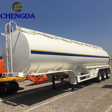 42000 Liter Fuel Tanker Semi Trailer Mobile Oil Truck Tank China Fuel