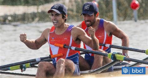 César Abaroa y Eber Sanhueza ganan medalla de plata en doble par ligero