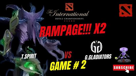 La Mejor Final Ti Game Team Spirit Vs Gaimin Gladiators