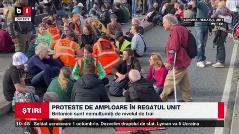 Proteste De Amploare N Regatul Unit Youtube