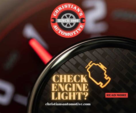 The Importance Of The Check Engine Light And Thorough Diagnostics