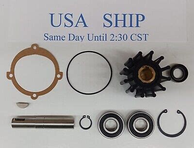 Major Repair Kit 19354 Impeller 10615K Fits Sherwood Pump P102 P105