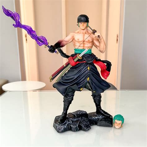 BONECO RORONOA ZORO ONE PIECE ACTION FIGURE 32 CM Shopee Brasil