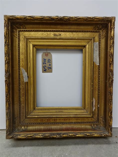 Antique Frame Sale Fluted Empire Frame 19th Century