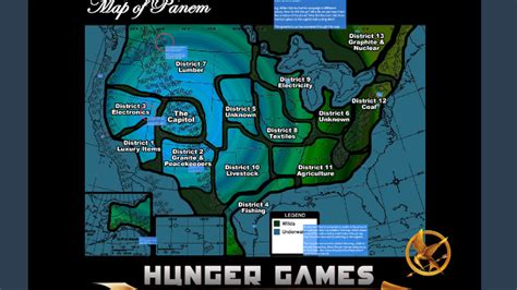 Hunger Games District Map Official - Kapamotu