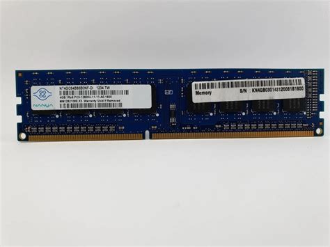 Оперативная память Nanya DDR3 4Gb 1600MHz PC3-12800U (NT4GC64B88B0NF-DI ...