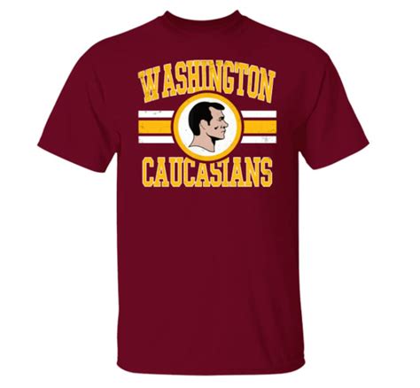 Washington Caucasians T Shirt Made In Us Etsy