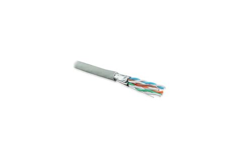 Кабель Hyperline, UFTP4-C6-S23-IN-LSZH-GY-500 STP4-C6-SOLID-INDOOR-LSZH ...