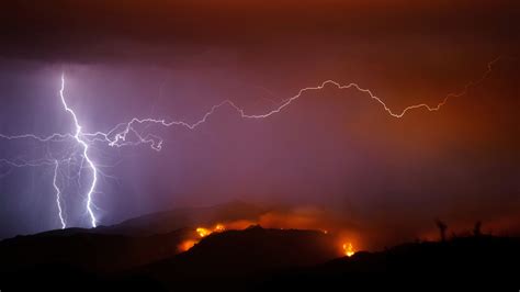 Air Pollution Helps Wildfires Create Their Own Lightning Science Aaas