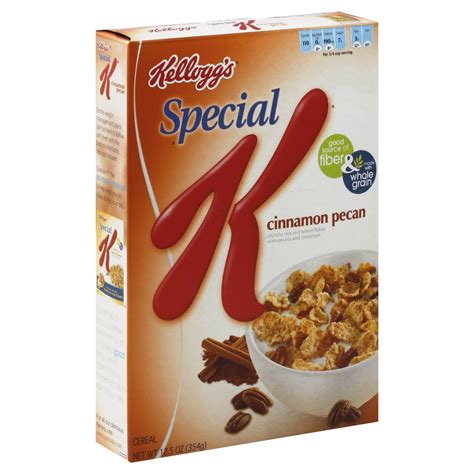 Upc Kelloggs Special K Cereal Cinnamon Pecan Box