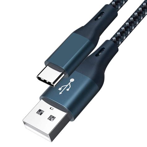 Usb Type C Cable Fast Charging Nylon Braided USB A To Type C Charging