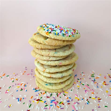 Vanilla Sprinkle Cookies — Milk And Cookies Bakeshop