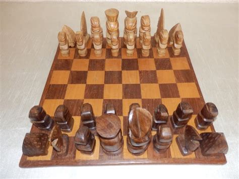 Chess Set Marquesas Islands Tropical Woods Catawiki