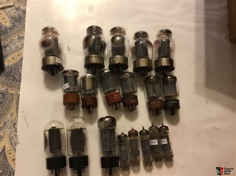 Power Tubes El L Gc Rca Blackplates Ge Photo Canuck