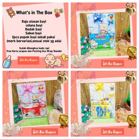 Jual Free Kartu Ucapan Kado Lahiran Paket Kado Bayi Newborn Baby Gift