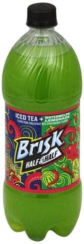 Brisk Watermelon Lemonade Half Half Iced Tea L Nutrition