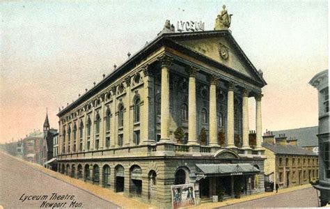 Lyceum Theatre, Newport Mon, B & Ds Kromo Series Postcard