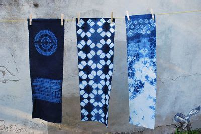 Premier Essais Shibori Du Stage L Atelier De Mademoiselle C