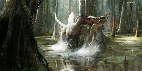 Spinosaurus Vs Crocodile