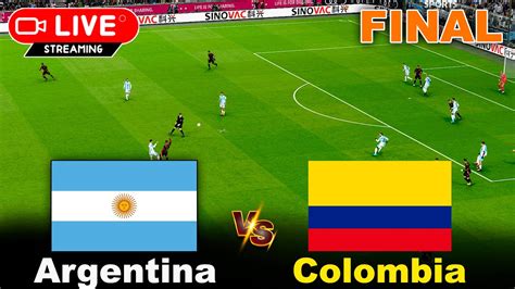 Argentina vs Colombia EN VIVO Final Copa América Partido EN VIVO Hoy