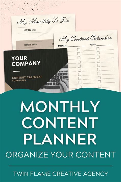 Canva Content Calendar Social Media Planner Letter | Etsy | Social ...