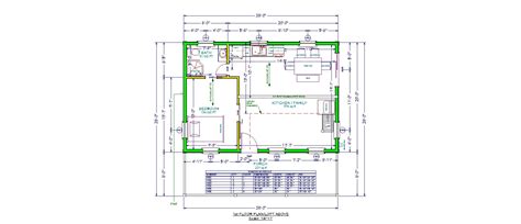 Adirondack Cabin Plans 20x32 With Cozy Loft And Front Porch 15