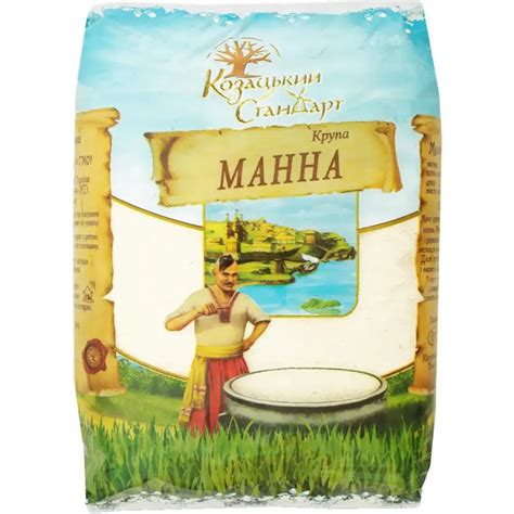 Крупа манна Козацький Стандарт 900 г купити онлайн | замовити в ...