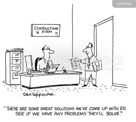 Consulting Cartoons And Comics Funny Pictures From Cartoonstock