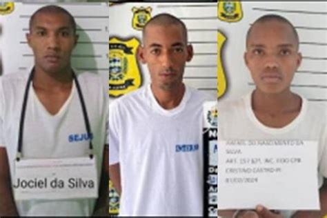 Quatro Presos S O Recapturados Ap S Fuga De Penitenci Ria Em Bom Jesus