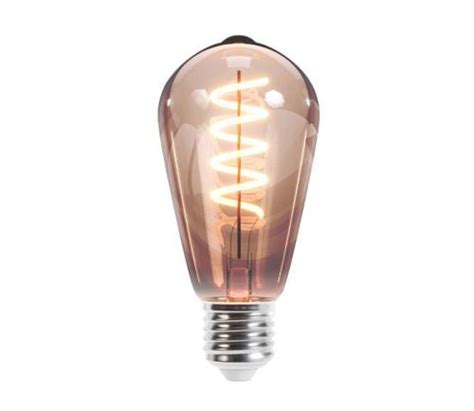 ŻARÓWKA OZDOBNA RETRO LED FILAMENT E27 ST64 4W 230V 2000K 250LM DYMIONA