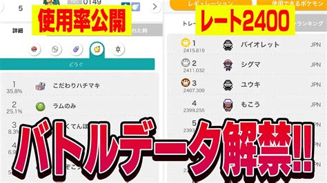 【検証】ポケソルの使用率集計は正しかったのか？バトルデータの廃人活用法も教えます！ Youtube