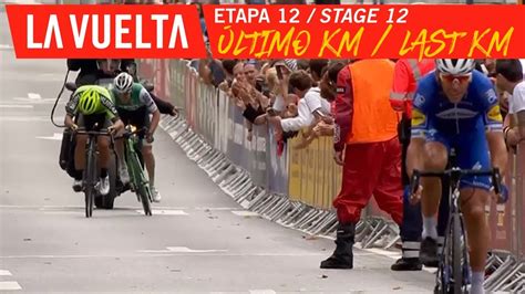 Last Kilometer Stage 12 La Vuelta 19 Youtube