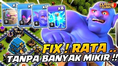 Andalan Sejuta Umat Combo Golem Bowler Witch Zap Spell Strategi Th