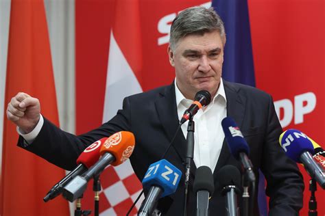 Milanovic Announces Shock Run In 2024 Croatian Elections Total Croatia