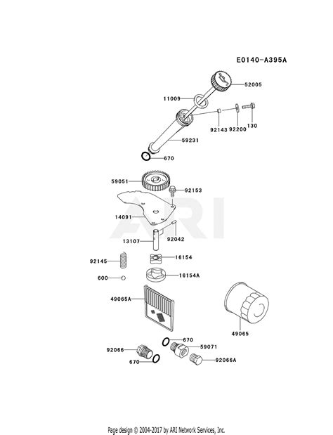 Kawasaki Fd731v As06 4 Stroke Engine Fd731v Parts Diagram For Lubrication Equipment