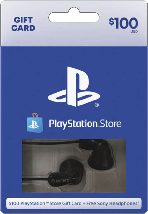 PlayStation Store $100 Gift Card + Free Sony Headphones - $90 via Best ...