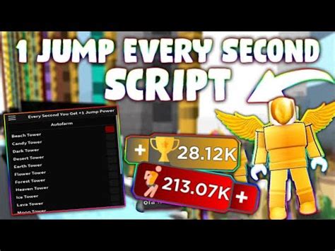 NEW Every Second You Get 1 Jump Power Script PASTEBIN 2023