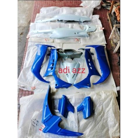 Jual Full Body Set Halus Satria Hiu Lscm Malaysia Biru Putih Original