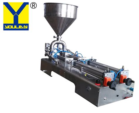 Youlian Semi Automatic Pneumatic Filling Machine For Peanut Butter