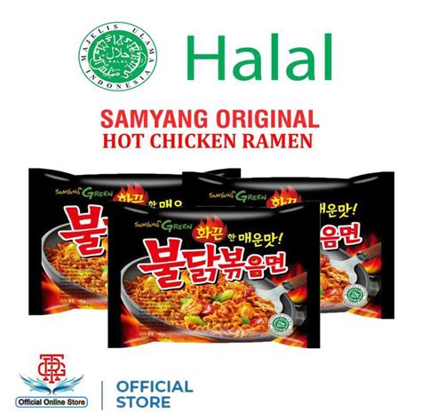 Promo Mie Samyang Halal Murah Extra Hot Mi Ramen Korea Buldak Original Hot Spicy Chicken Cheese