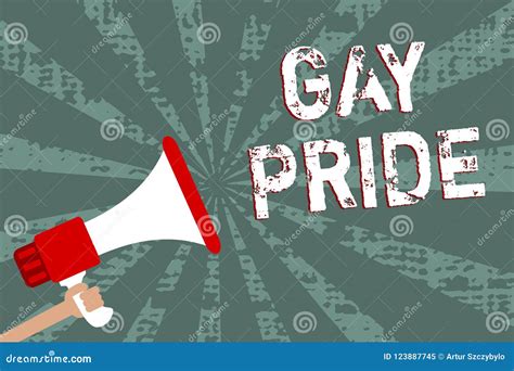 Word Writing Text Gay Pride Business Concept For Dignity Of An Idividual That Belongs To Either
