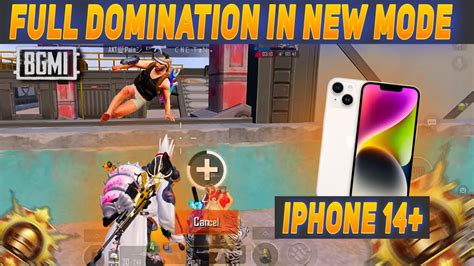 Iphone Plus Bgmi Ful Rush Gameplay In New Shadow Froce Mode Iphone