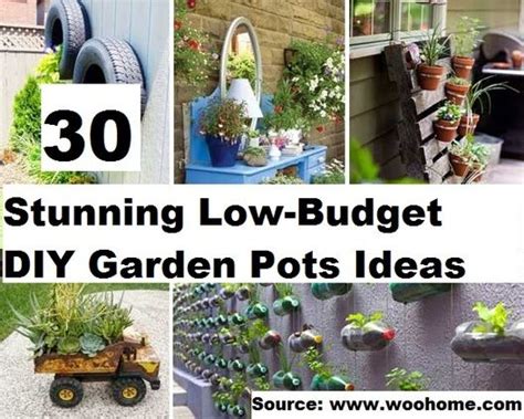 Top Stunning Low Budget Diy Garden Pots And Containers Diy Garden