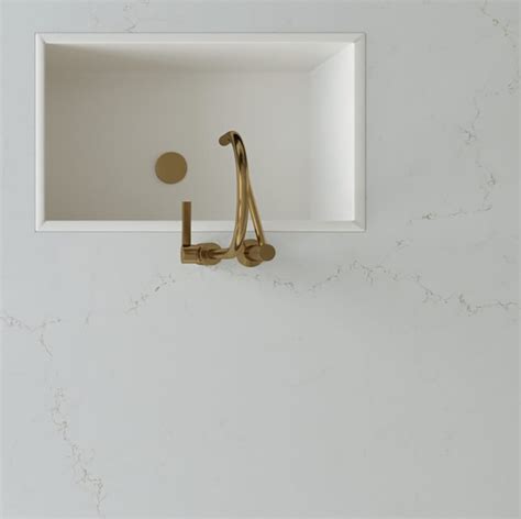 Discover the Luxurious Beauty of Pental Quartz Misterio Gold - Bedrock ...