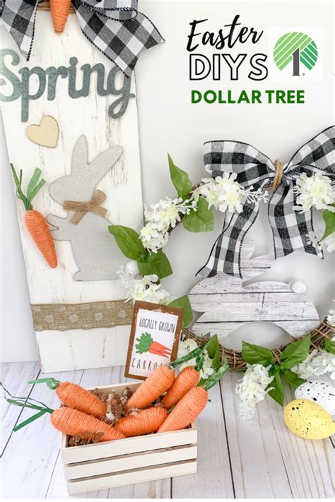 Dollar Tree Diys For Easter Best Cheap Inexpensive Dollar Store Decor Idea