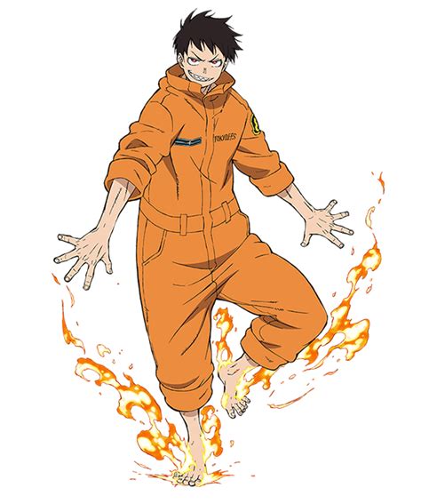 Shinra Kusakabe From Fire Force