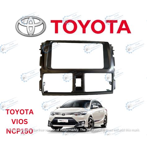 Toyota Vios Ncp Car Player Casing Color Dark Gray Shopee