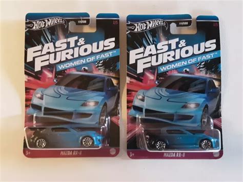 HOT WHEELS Fast And Furious Mazda RX Femmes De Fast Wheels Lot De VHTF EUR