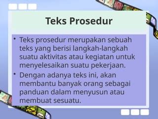 Mengenali Unsur Kebahasaan Dalam Teks Prosedur Pptx