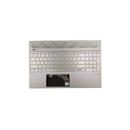 Clavier Azerty Retroeclaire Coque Silver Hp Cs Cw L